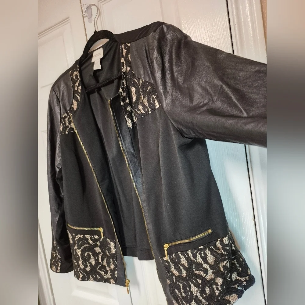 Chico's Black Jacket Intimates & Sleepwear - Picture 8 of 8
